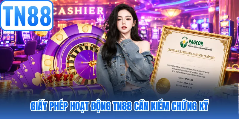 Giấy phép hoạt động TN88 cần kiểm chứng kỹ