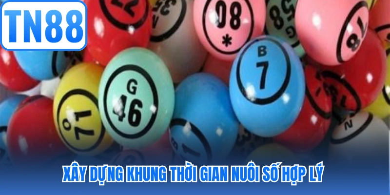 Xây dựng khung thời gian nuôi số hợp lý
